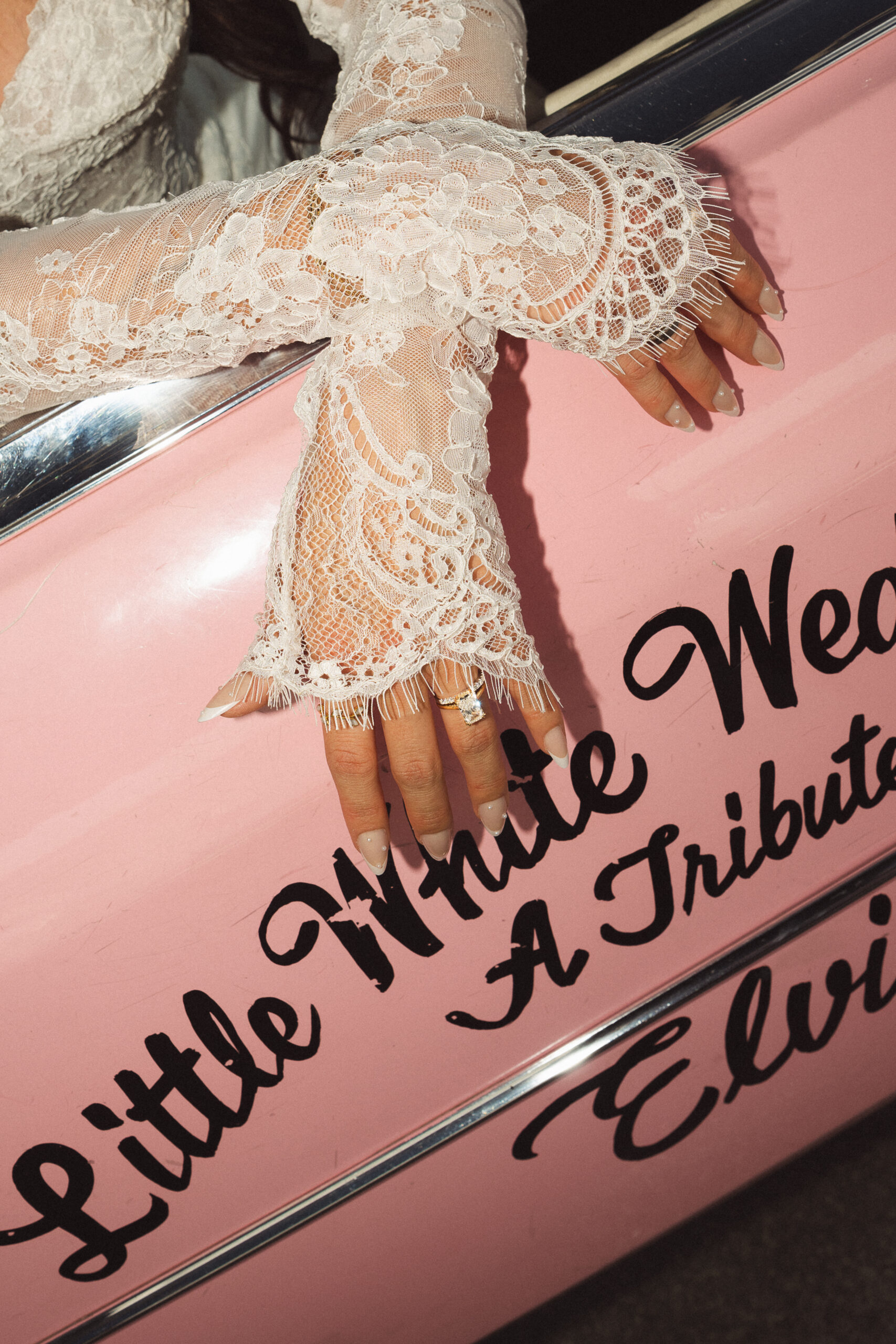 Las Vegas wedding photographer at A Little White Chapel elopement